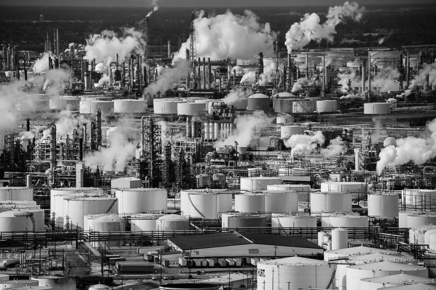 Chemical storage tanks in Houston, TX