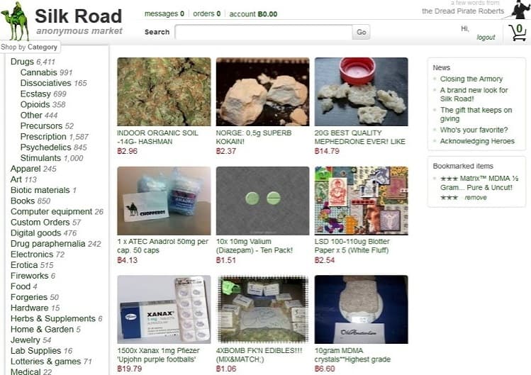 Silk Road screenshot