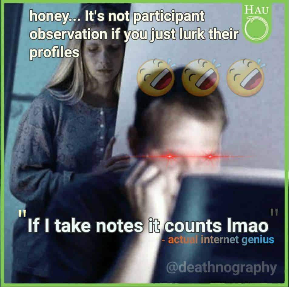 The eager participant-lurker